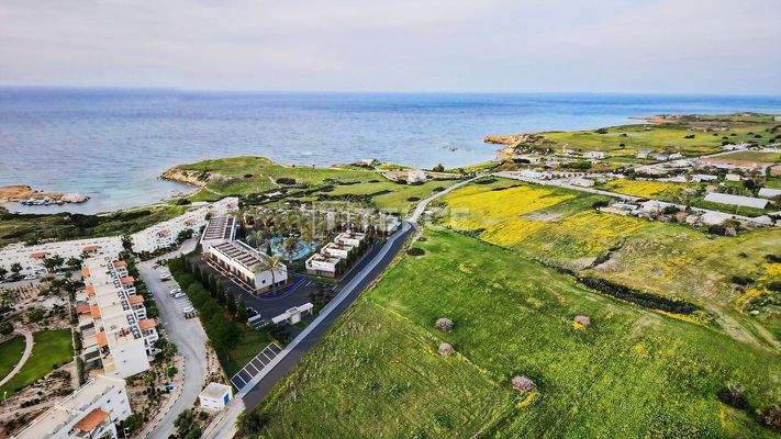 Semi-Detached Villas in Gazimağusa Tatlısu Steps From the Sea