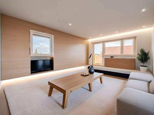 Einrichtungsbeispiel / Wohn- und Esszimmer