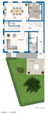 Grundriss Erdgeschoss