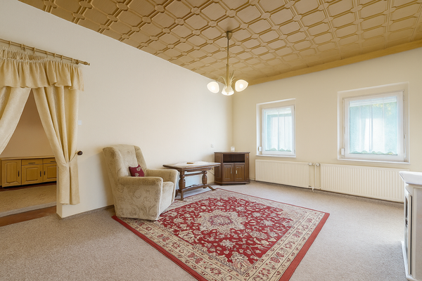 Wohnzimmer im Erdgeschoss