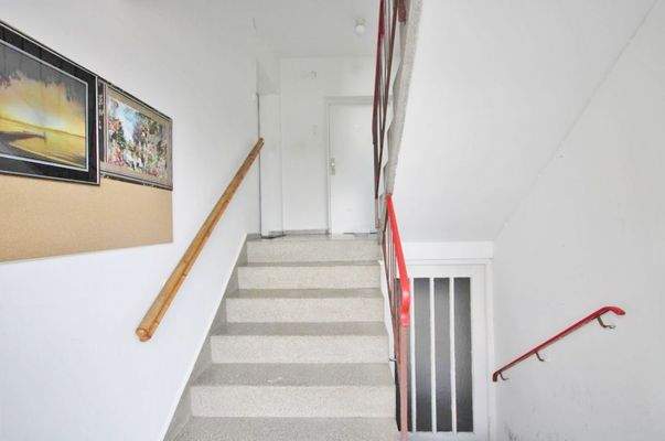 gepflegtes Treppenhaus