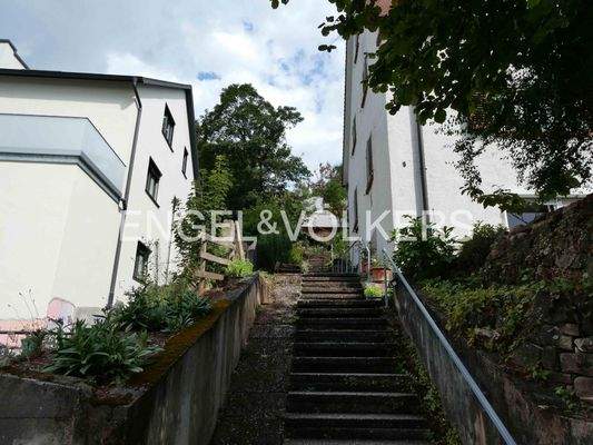 Aufgang zum Haus