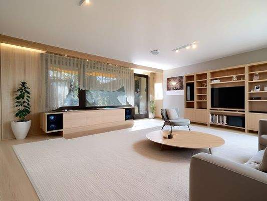 Wohnzimmer Homestaging