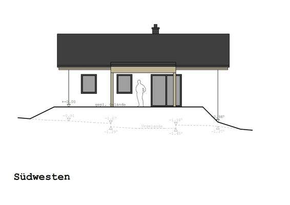 Ansicht - Südwesten
