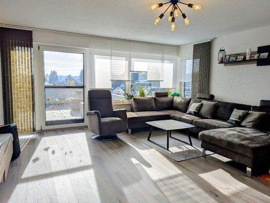 Das schicke Wohnzimmer