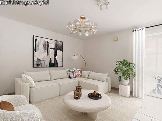 Wohnen - Einrichtungsbeispiel