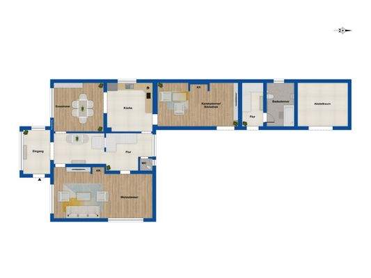 Grundriss Erdgeschoss