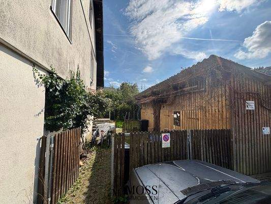 Eingang zum Grundstück