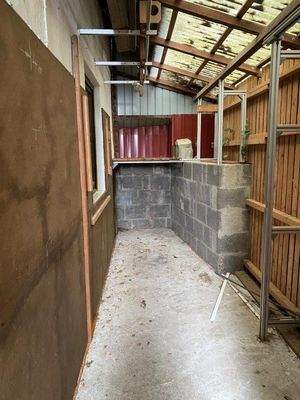 Abstellflächen im Hof