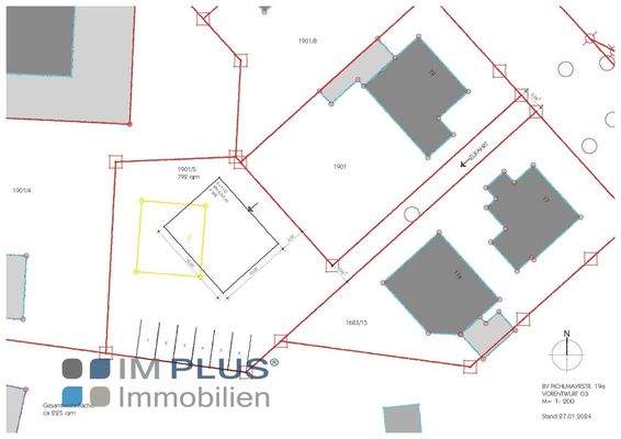 Vorschlag zur Bebauung
