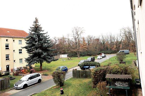 Blick aus dem Fenster