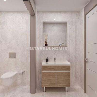 Chic Flats in a Comprehensive Project in Avcilar Istanbul