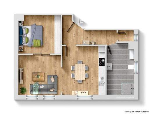 Visualisierung Grundriss