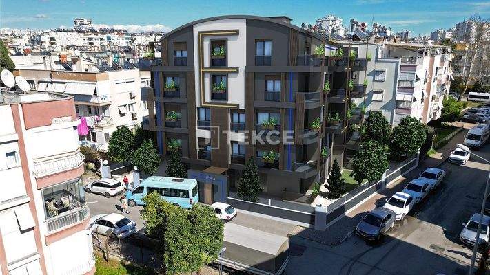 Apartments in a Complex near the Beach in Antalya Muratpaşa