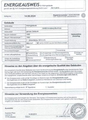 Energieausweis