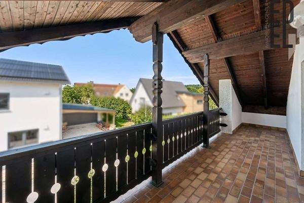 Balkon DG Zweifamilienhaus