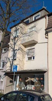 seitliche Ansicht Hausfront