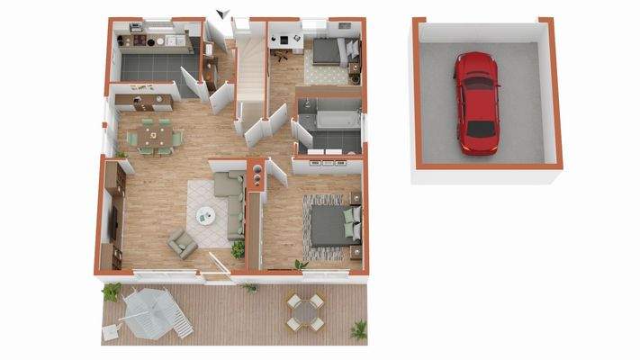 Grundriss Erdgeschoss