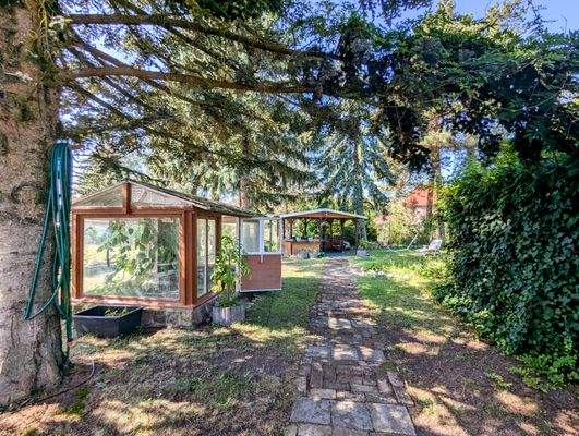 Garten Gewächshaus und Pavillion