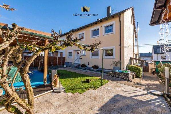 Hausansicht Gartenseite