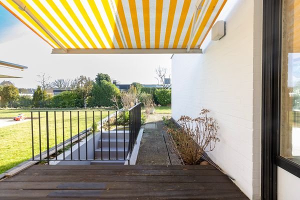 Terrasse vor Küche