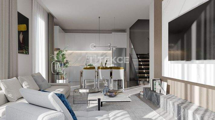Chic Apartments with City View in a Complex with Amenities in Alanya
