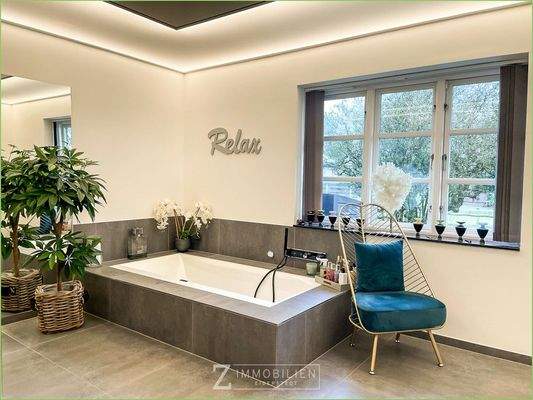 wunderschönes Wannenbad