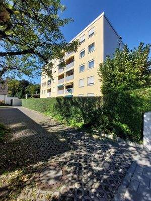 Süd-Ansicht der Wohnanlage