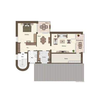 Grundriss Dachgeschoss