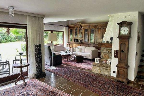 Blick zum Kaminzimmer