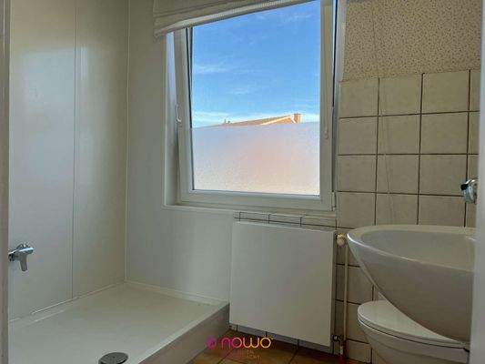 Das Badezimmer - ebenfallsim Obergeschoss