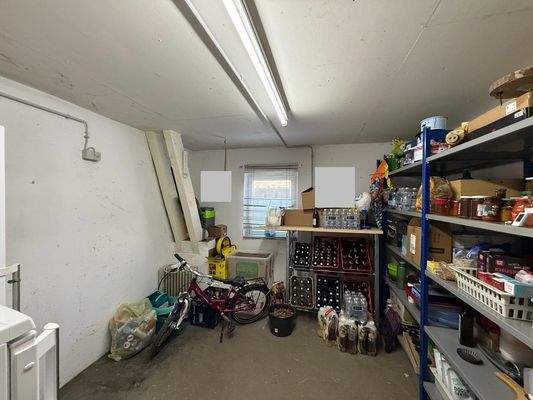 Vorratsraum in der Scheune