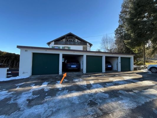 Die Garage zur Wohnung gehörendeGarage 