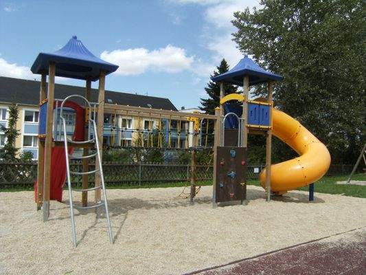 Spielplatz in der Wohnanlage