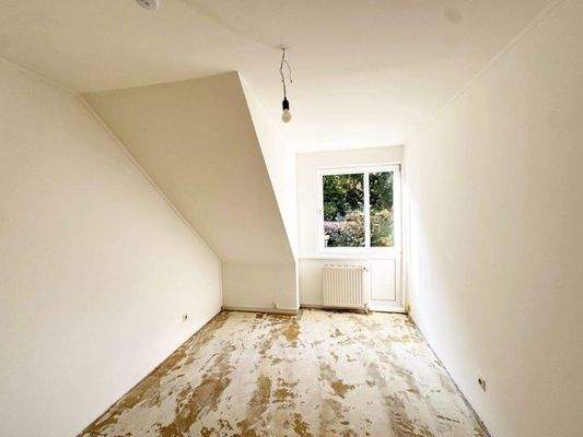 Eines der 3 Zimmer im DG