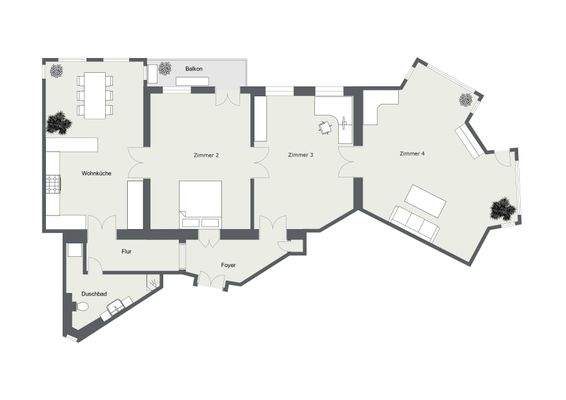 Grundriss - aktueller Zustand