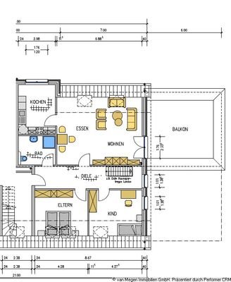 Grundriss Dachgeschoss