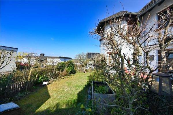 Gartenbereich Rückseite