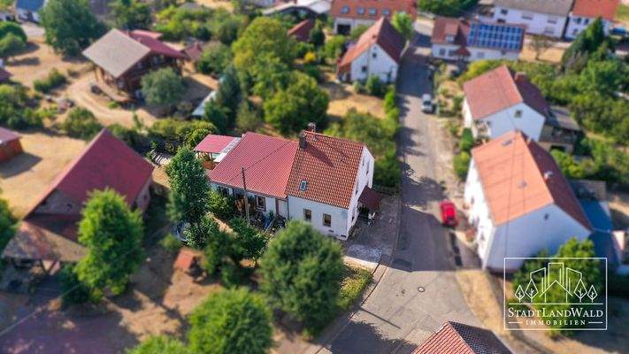 Luftbild - EFH Hilst