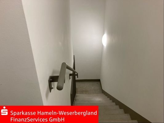 Treppe zum DG