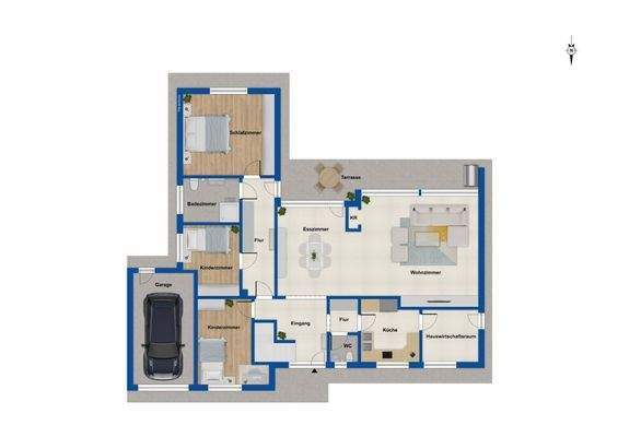 Grundriss Erdgeschoss