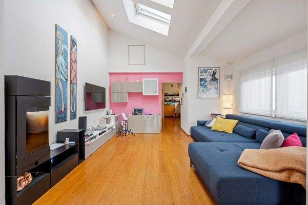 Teilansicht Wohnzimmer