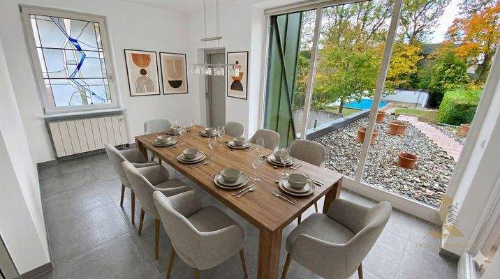 Esszimmer "visualisiert"