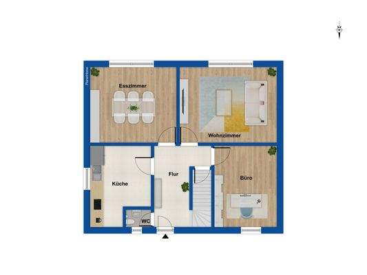 Grundriss Erdgeschoss