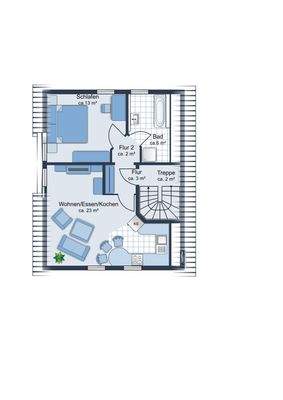 Grundriss Obergeschoss