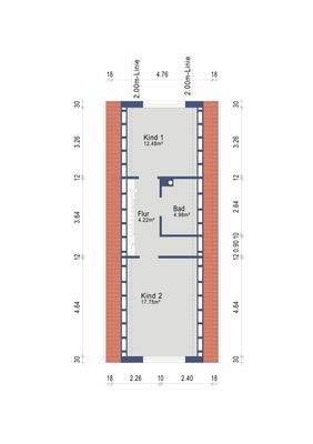 Grundriss Dachgeschoss