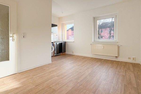 Wohnzimmer mit Kochnische