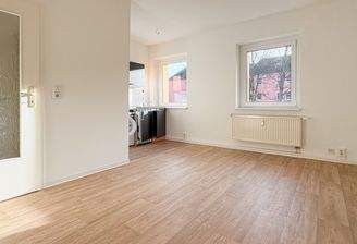 Wohnzimmer mit Kochnische