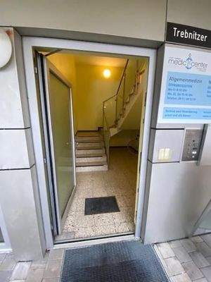 Treppenhaus-Eingang