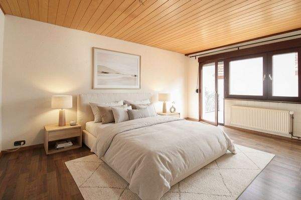 Schlafzimmer KI generiert